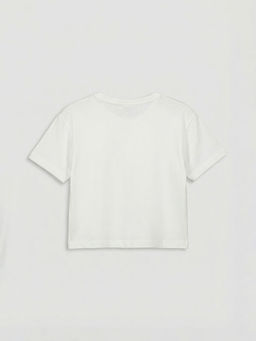 Fiyonk Bask?l? K?z ?ocuk Ti??rt ve ?ort