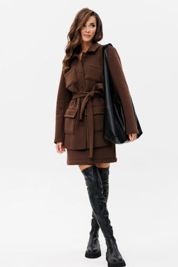 Костюм GO F7088/23-03.164-170 коричневый - Pirs фото 6