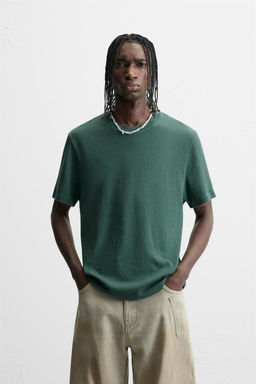 BASIC KNIT T-SHIRT - Zara фото 19