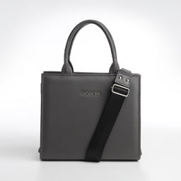 Сумка женская тоут TEXTURA на молнии, 22×11×22 см, серая