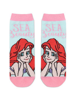 Цена за 2 пары Conte-kids Носки хлопоквые с рисунками "Ariel" Disney синий