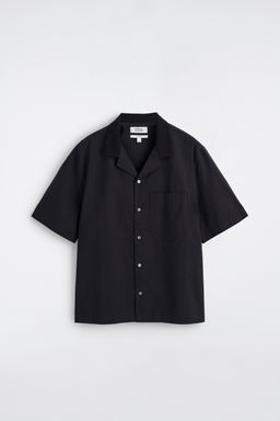 CAMISA DE ALGOD?N CON CUELLO ABIERTO - H&m фото 2