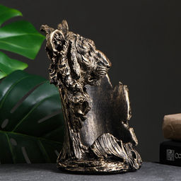 Подставка для бутылки «Тигр», под бронзу, 16×18×24 см