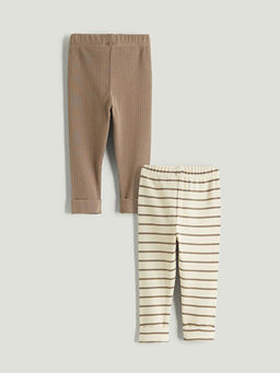 Beli Lastikli Erkek Bebek Pantolon 2li