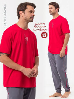 Костюм домашний (пижама) мужской PDK-370 - Pantelemone фото 24