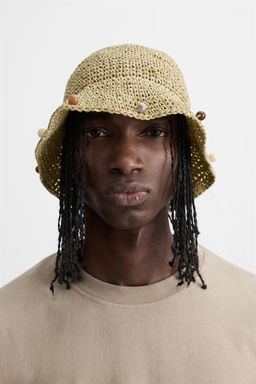 CROCHET BEADED HAT