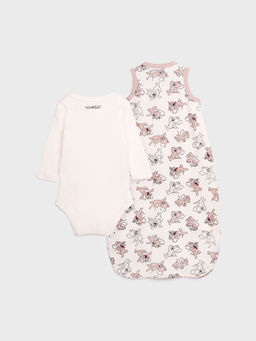 PlayToday / Комплект для девочки: боди, спальный мешок фото 3