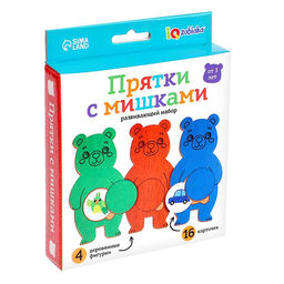Развивающий набор Прятки с мишками - Iq-zabiaka фото 7