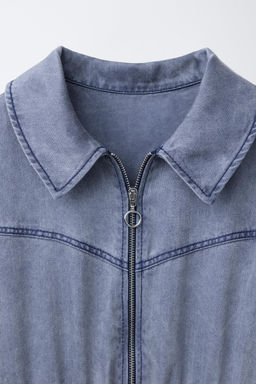 FLOWING CARGO JUMPSUIT - Zara фото 3