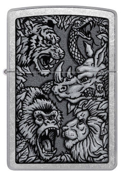 Зажигалка ZIPPO Джунгли | Jungle Design 48567  фото 2