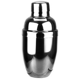 Шейкер из нержавеющей стали 250мл, д6,9см h14,5см, в цветной коробке (Китай)