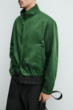 CAZADORA T?CNICA CROPPED FIT / Verde - Zara фото 6
