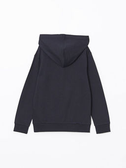 Kap??onlu PlayStation Bask?l? Erkek ?ocuk Sweatshirt