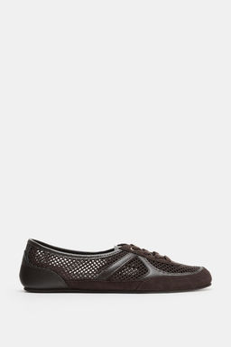 ZAPATILLA REJILLA / Marr?n - Zara фото 4