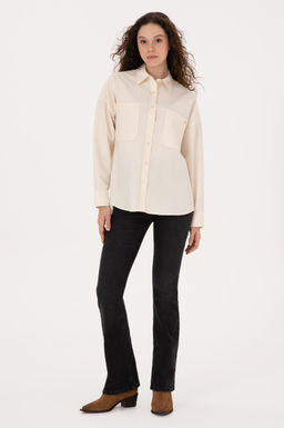 Kad_n Krem Uzun Kollu G_mlek - U.s. polo assn фото 4