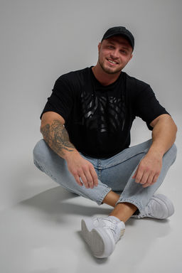 Футболка мужская 8507/1 оверсайз