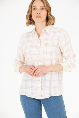 Женская рубашка с длинным рукавом Stone Неожиданная скидка в корзине - U.s. polo assn фото 4