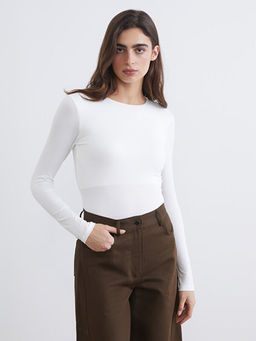 Bisiklet Yaka Kad?n Triko Badi