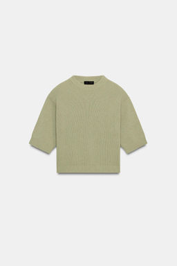 KNIT JUMPER WITH SHOULDER PADS - Zara фото 16