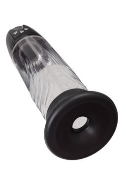 Автоматическая помпа для пениса Sexus men Expert Thorin для мастурбации, ABS-пластик, черная, 32 см