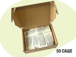 Камлёвъ Черный чай с ароматом спелой клубники Клубничное настроение, 150 г (50 саше) - Камлевъ фото 10