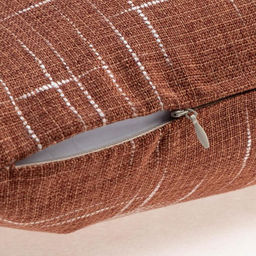 Наволочка декоративная Этель Классика, цвет коричневый, 43*43 см, 100% п/э  фото 4