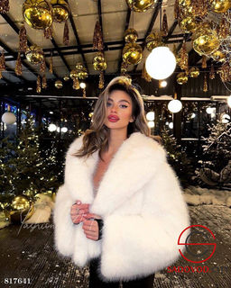 Шуба женская из искусственного меха