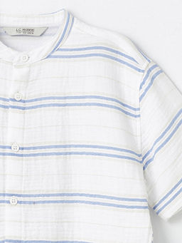 Hakim Yaka ?izgili Erkek ?ocuk G?mlek - Waikiki фото 2