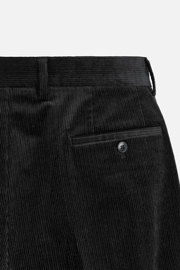 SLIM FIT CORDUROY TROUSERS - Zara фото 9