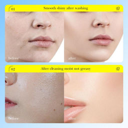 SADOER Увлажняющая очищающая пенка с экстрактом лимона, 150 гр  фото 2