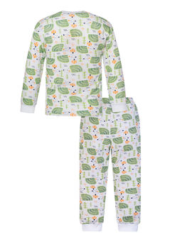 Пижама детская салатовые ежики