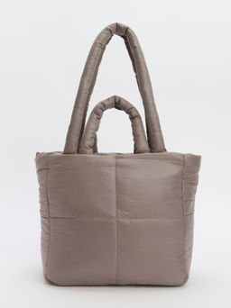 Женский шоппер TENDANCE Артикул 4248446, серо-бежевый