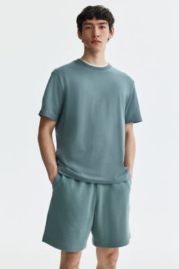 Pantal?n corto en sudadera Regular Fit - H&m фото 6