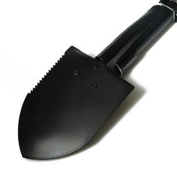 Лопата туристическая, L=47 см, складная, пилка, металлический черенок, с ручкой, в чехле, Greengo