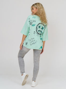 877 Футболка"Ментол"