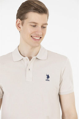 Мужская базовая футболка с воротником-поло Stone - U.s. polo assn фото 2