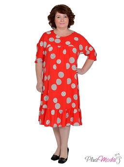 Платье Модель №632 размеры 44-84 - Plusmoda фото 2