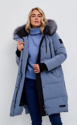 Куртка SCW-HW789-CS голубой - Fine joyce фото 3