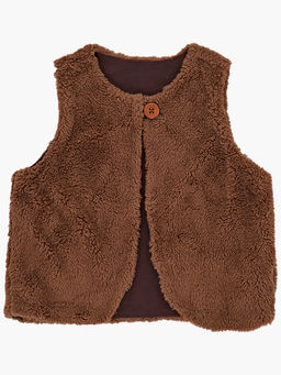 Жилетка для малышей UD 1027 кофе