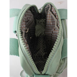 Сумка женская текстиль CF-0461, (рюкзак-change) 1отд, плечевой ремень, мята SALE 261278