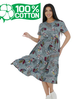 Платье женское арт. Пл-25 зеленое - Милана фото 8