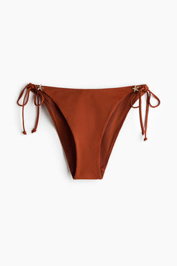 Braga de bikini con tiras de anudar
