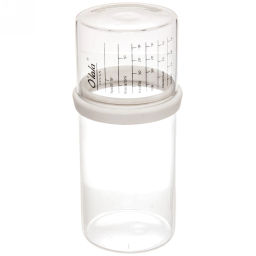 Банка для продуктов стеклянная 850мл "Olala" с мерный стаканом