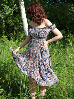 20-26 НАТАЛИ L2013-970.С1 Сарафан - Almond фото 12