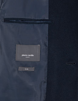 Lacivert Slim Fit Ceket