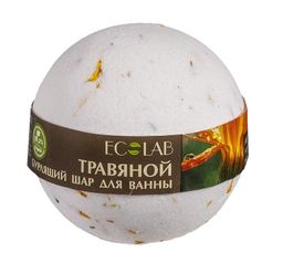 ECOLAB Шар бурлящий д/ванн "Примула и Зеленый чай" 220гр