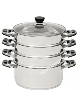 Мантоварка 30см 4- секции 21,5л индукц. дно КТ-304АТ