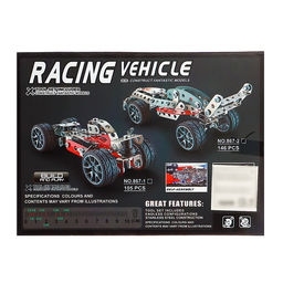 Конструктор металлический Машина. Гонка, 146 деталей - Simaland фото 3