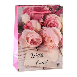 Цена за 12 шт. Пакет подарочный 18х23х9 / 152-1 /уп 12/1200/ микс - Галеонтрейд фото 4