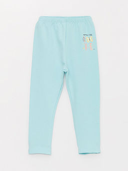 Beli Lastikli Bask?l? K?z Bebek Tayt